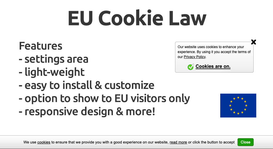 EU Cookie Law Script
