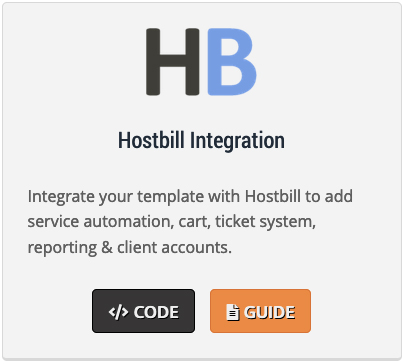 HostBill Integration Box