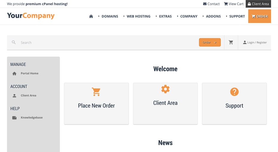 WizardPanel HostBill integration for WordPress